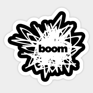 Boom Sticker